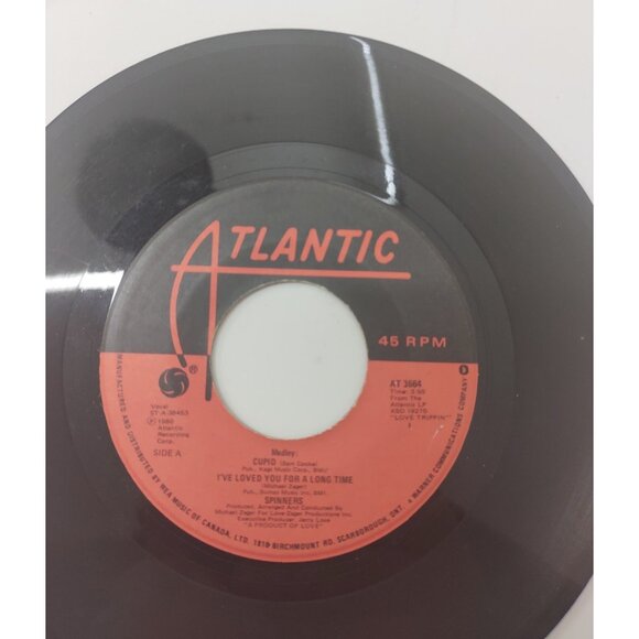 Spinners Pipedream / Love Trippin’ 7" 45 RPM Vinyl 1980 Atlantic - Picture 5 of 5
